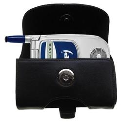 Gomadic Horizontal Leather Case with Belt Clip/Loop for the Motorola i733