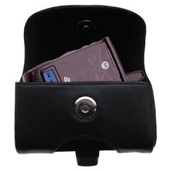 Gomadic Horizontal Leather Case with Belt Clip/Loop for the Motorola i835w