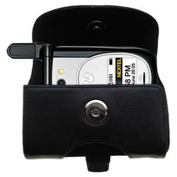 Gomadic Horizontal Leather Case with Belt Clip/Loop for the Motorola i930