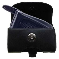 Gomadic Horizontal Leather Case with Belt Clip/Loop for the Nextel i670
