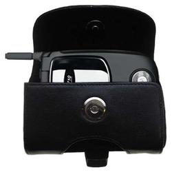 Gomadic Horizontal Leather Case with Belt Clip/Loop for the Nextel i710