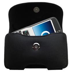 Gomadic Horizontal Leather Case with Belt Clip/Loop for the O2 XDA Cosmo