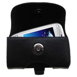 Gomadic Horizontal Leather Case with Belt Clip/Loop for the O2 XDA Mini Pro