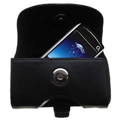 Gomadic Horizontal Leather Case with Belt Clip/Loop for the O2 XDA SP