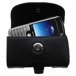 Gomadic Horizontal Leather Case with Belt Clip/Loop for the O2 XPhone II
