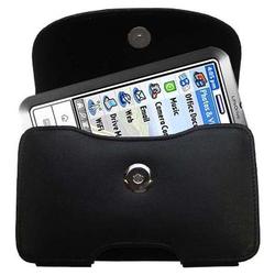 Gomadic Horizontal Leather Case with Belt Clip/Loop for the PalmOne LifeDrive