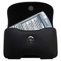 Gomadic Horizontal Leather Case with Belt Clip/Loop for the PalmOne Treo 680