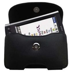 Gomadic Horizontal Leather Case with Belt Clip/Loop for the PalmOne Tx
