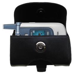 Gomadic Horizontal Leather Case with Belt Clip/Loop for the Samsung MM-A700