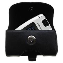 Gomadic Horizontal Leather Case with Belt Clip/Loop for the Samsung SCH-U540