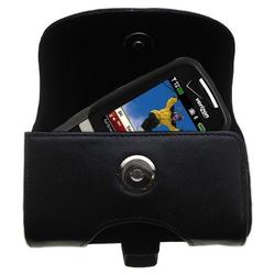 Gomadic Horizontal Leather Case with Belt Clip/Loop for the Samsung SCH-U620