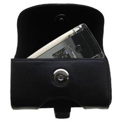 Gomadic Horizontal Leather Case with Belt Clip/Loop for the Samsung SCH-U700