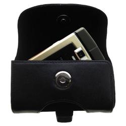 Gomadic Horizontal Leather Case with Belt Clip/Loop for the Samsung SCH-U740