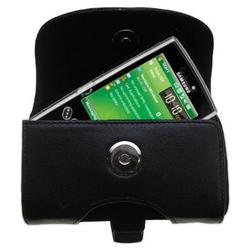 Gomadic Horizontal Leather Case with Belt Clip/Loop for the Samsung SCH-i760