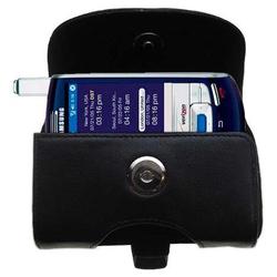 Gomadic Horizontal Leather Case with Belt Clip/Loop for the Samsung SCH-i830