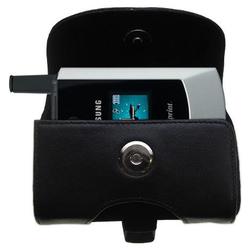 Gomadic Horizontal Leather Case with Belt Clip/Loop for the Samsung SGH-X426