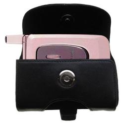 Gomadic Horizontal Leather Case with Belt Clip/Loop for the Samsung SGH-X430
