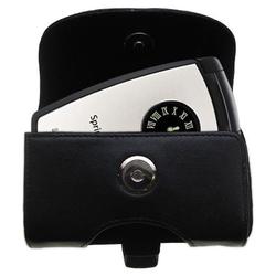 Gomadic Horizontal Leather Case with Belt Clip/Loop for the Samsung SPH-A960