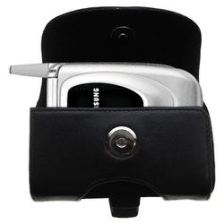 Gomadic Horizontal Leather Case with Belt Clip/Loop for the Samsung VI660