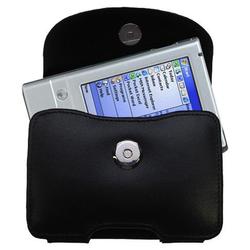 Gomadic Horizontal Leather Case with Belt Clip/Loop for the Toshiba e310