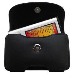 Gomadic Horizontal Leather Case with Belt Clip/Loop for the Toshiba e740