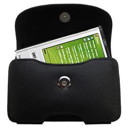 Gomadic Horizontal Leather Case with Belt Clip/Loop for the Toshiba e750