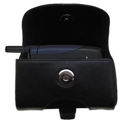 Gomadic Horizontal Leather Case with Belt Clip/Loop for the UTStarcom CDM 120