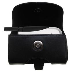 Gomadic Horizontal Leather Case with Belt Clip/Loop for the UTStarcom CDM 7025