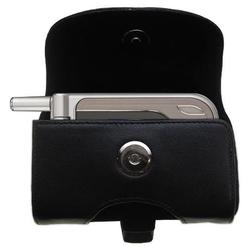 Gomadic Horizontal Leather Case with Belt Clip/Loop for the UTStarcom CDM 8932
