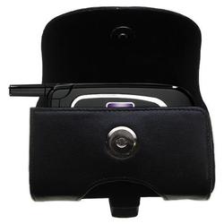 Gomadic Horizontal Leather Case with Belt Clip/Loop for the UTStarcom CDM 8945