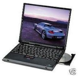 IBM THINKPAD T23 1133MHZ 256MB 30GB DVD XP 14 LCD LAPTOP