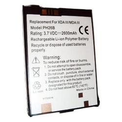 Osprey-Talon Internal Li-Ion PH26B Battery 2600mAh for O2 XDA III / XDA 3 , T-Mobile MDA III / MDA 3 Series PDA (*A_11Apr___TRQ)