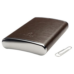 Iomega Corporation Iomega 250GB eGo USB 2.0 Portable Hard Drive - Brown Leather