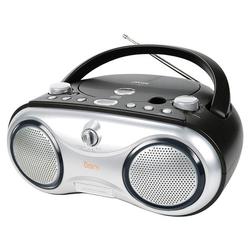 JWIN PORTABLE CD PLAYER AM/FM RADIO BLACK NIC