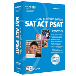 Topics Entertainment Kaplan SAT ACT PSAT Platinum 2007 Edition