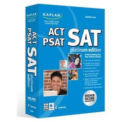 Topics Entertainment Kaplan SAT ACT PSAT Platinum Edition