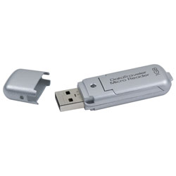 KINGSTON TECHNOLOGY BUY.COM FLASH Kingston DataTraveler Micro Reader 1GB USB 2.0 Drive PLUS microSD/M2 Reader (all in 1)