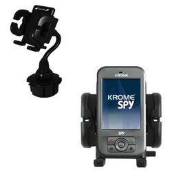 Gomadic Krome Spy Car Cup Holder - Brand