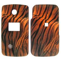 Wireless Emporium, Inc. LG AX275/AX-275 Rubberized Dark Tiger Skin Snap-On Protector Case Faceplate