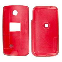 Wireless Emporium, Inc. LG AX275/AX-275 Trans. Red Snap-On Protector Case Faceplate