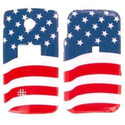 Wireless Emporium, Inc. LG AX275/AX-275 USA Flag Snap-On Protector Case Faceplate