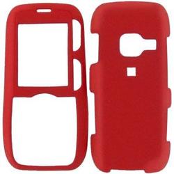 Wireless Emporium, Inc. LG Rumor LX260 Rubberized Red Snap-On Protector Case