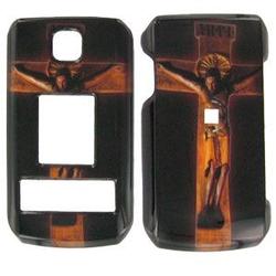 Wireless Emporium, Inc. LG Trax CU575 Jesus Snap-On Protector Case Faceplate