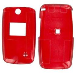 Wireless Emporium, Inc. LG VX5400 Trans. Red Snap-On Protector Case