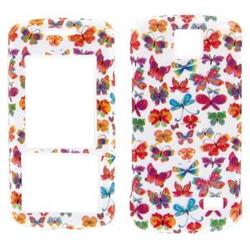 Wireless Emporium, Inc. LG Venus VX8800 Mixed Butterflies Snap-On Protector Case Faceplate