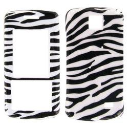 Wireless Emporium, Inc. LG Venus VX8800 Zebra Snap-On Protector Case Faceplate