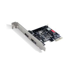 LACIE LaCie 2 Port eSATA PCI Express Card - 2 x 7-pin Serial ATA/300 External SATA