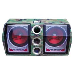 LEGACY Legacy Dual 10'' 1000 Watt Bandpass System w/LED Light Accents (LBP21)