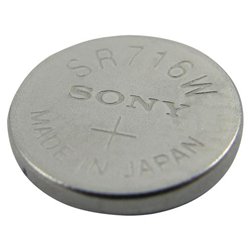 Lenmar WC314 SR716W Silver Oxide Coin Cell Watch Battery - Silver Oxide - 16mAh - 1.55V DC - Watch Battery