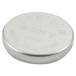 Lenmar WC321 SR616SW Silver Oxide Coin Cell Watch Battery - Silver Oxide - 16mAh - 1.55V DC - Watch Battery